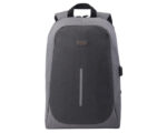 MOCHILA BACKPACK ANTIRROBO SECURE A2441 GRIS (Poliéster 600D)