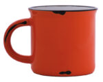 TAZA BICOLOR 14 OZ VINTAGE A2471 NARANJA (CERÁMICA - A2471.03 -  ARTICULOS PROMOCIONALES)