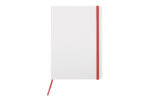 LIBRETA MEDIANA “WHITE” (T524 ROJO)