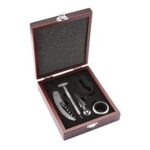 SET PARA VINOS MEDITERRÁNEO CAFE 851091 (MADERA - METAL)