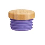 CILINDRO NEBBIA MORADO ANF 053 M (VIDRIO BOROSILICATO - BAMBÚ - SILICÓN) - Imagen 4