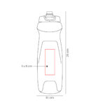 ANF 091 R - CILINDRO JOGGER ROJO (ROJO - PLASTICO) - Imagen 3