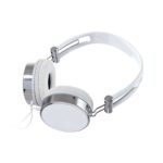 AUDÍFONOS MEGA BEAT BLANCO AUD 001 B (METAL - PLÁSTICO) - Imagen 6
