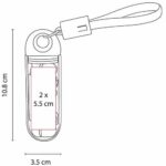 AUDÍFONOS EUKEN ROJO AUD 019 R (PLÁSTICO) - Imagen 2