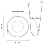 AUDÍFONOS TANGER NEGRO AUD 021 N (PLÁSTICO) - Imagen 7