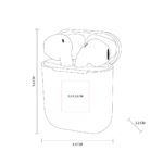 AUDÍFONOS LINA AMARILLO AUD 042 Y (PLÁSTICO) - Imagen 3