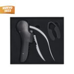 SET PARA VINOS NABID NEGRO BAR 021 N (METAL - PLÁSTICO)