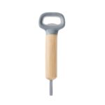 DESTAPADOR KAUPI GRIS BAR 028 G (BAMBÚ - ACERO INOXIDABLE) - Imagen 2