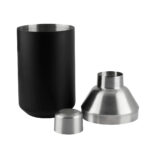 BAR 036 N - SHAKER MAZERU (NEGRO - ACERO INOXIDABLE) - Imagen 3
