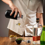 BAR 036 N - SHAKER MAZERU (NEGRO - ACERO INOXIDABLE) - Imagen 4