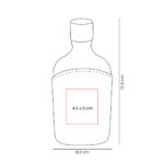 BAR 041 C - LICORERA ALEPO (CAFE - VIDRIO - CURPIEL - METAL) - Imagen 6