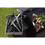 SET DE BBQ SNAZZY PLATA BBQ 003 (ACERO INOXIDABLE UTENSILIOS -ALUMINIO Y PVC ESTUCHE) - Imagen 3