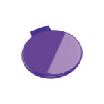 ESPEJO REDONDO MORADO BE-006M ( BE-006 - BE006 - ESPEJOS )