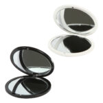 ESPEJO REDONDO DOBLE NEGRO BE-015N ( BE-015 - BE015 - ESPEJOS ) - Imagen 3