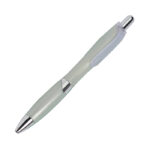 BOLÍGRAFO DE PLÁSTICO GRIS BL-017G ( BL-017 - BL017 - BOLÍGRAFOS,TINTA NEGRA )