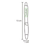 BOLÍGRAFO DE PLÁSTICO VERDE BL-017V ( BL-017 - BL017 - BOLÍGRAFOS,TINTA NEGRA ) - Imagen 2