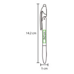 BOLÍGRAFO DE PLÁSTICO KAZÁN ROJO BL-088R ( BL-088 - BL088 - BOLÍGRAFOS,TINTA NEGRA ) - Imagen 4
