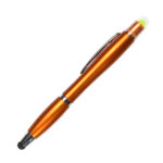 BOLÍGRAFO DE PLÁSTICO LUKI NARANJA BL-092O ( BL-092 - BL092 - BOLÍGRAFOS,MARCA TEXTOS,TINTA NEGRA )