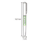 BOLÍGRAFO METÁLICO ALBURY GRIS BL-099G ( BL-099 - BL099 - BOLÍGRAFOS,TINTA NEGRA ) - Imagen 4