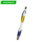 BOLÍGRAFO DE PLÁSTICO KASHAN NEGRO BL-107N ( BL-107 - BL107 - BOLÍGRAFOS,TINTA AZUL ) - Imagen 2