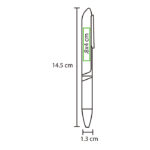 BOLÍGRAFO DE PLÁSTICO KORD NEGRO BL-109N ( BL-109 - BL109 - TINTA AZUL,BOLÍGRAFOS ) - Imagen 4