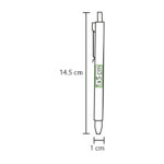 BOLÍGRAFO DE ALUMINIO KONYA NEGRO BL-123N ( BL-123 - BL123 - BOLÍGRAFOS,TINTA NEGRA ) - Imagen 2