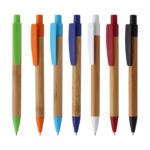 BOLÍGRAFO DE BAMBÚ MALAGA AZUL MARINO BL-126A ( BL-126 - BL126 - TINTA NEGRA ) - Imagen 3