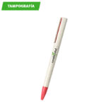 BOLÍGRAFO EN FIBRA DE TRIGO ALCALÁ ROJO BL-135R ( BL-135 - BL135 - TINTA AZUL,BOLÍGRAFOS ) - Imagen 2