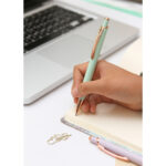 BOLÍGRAFO JANZÉ BLANCO BL-217B ( BL-217 - BL217 - BOLÍGRAFOS,TINTA AZUL ) - Imagen 2