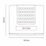 CALENDARIO MONTECARLO PLATA CAL 005 (ALUMINIO) - Imagen 3