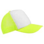 GORRA TRUCKER AMARILLO NEON CAP 004 YN (POLIÉSTER - RED DE POLIPROPILENO)