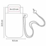 FUNDA KEEP AZUL CEL 019 A (PLÁSTICO) - Imagen 3