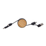 CABLE BOLTA NEGRO CEL 058 N (PLÁSTICO - BAMBÚ) - Imagen 2