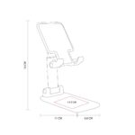 SOPORTE PARA CELULAR PLEGABLE BLANCO CEL 061 B (PLÁSTICO) - Imagen 5