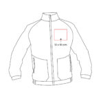 CHM 019 N-XL - CHAMARRA HOOKY NEGRO TALLA XL (NEGRO - POLIESTER) - Imagen 5