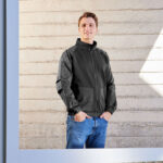 CHM 019 N-S - CHAMARRA HOOKY NEGRO TALLA S (NEGRO - POLIESTER) - Imagen 4