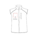 CHM 020 Y-M - CHALECO KOLESAR AMARILLO TALLA M (AMARILLO - POLIESTER) - Imagen 5