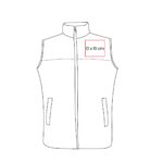 CHM 022 N-XL - CHALECO BLIX NEGRO TALLA XL (NEGRO - POLIESTER) - Imagen 4