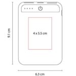 POWER BANK NIPET NEGRO CRG 026 N (PLÁSTICO) - Imagen 4