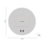 CARGADOR INALÁMBRICO TAMBLE NEGRO CRG 052 N (PLÁSTICO - PU) - Imagen 5