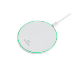 CARGADOR INALÁMBRICO CAMALI BLANCO CRG 053 B (PLÁSTICO - RUBBER)