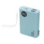 CRG 064 A - POWER BANK MUSK AZUL (AZUL - PLASTICO)