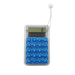 CT 421 A - CALCULADORA ZUEL  AZUL (AZUL - PLASTICO - ASA DE POLIESTER)