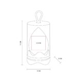 APLICADOR DE MAQUILLAJE SAIREA ROSA DAM 032 P (LÁTEX - PLÁSTICO) - Imagen 3