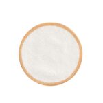 SET DE ALMOHADILLAS LUCÍA BEIGE DAM 040 BE (FIBRA DE BAMBÚ - ALGODÓN) - Imagen 3