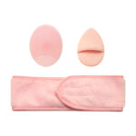 DAM 067 P - SET LIMPIEZA FACIAL NAIMA ROSA (ROSA - MALLA - POLIESTER - SILICON) - Imagen 4