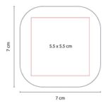 ESPEJO DOLLY BLANCO DAM 804 (PLÁSTICO) - Imagen 5