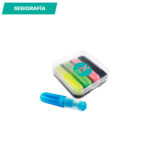 SET DE 4 MARCADORES PEKIN TRANSPARENTE DK-033 ( DK-033 - DK033 - MARCA TEXTOS ) - Imagen 3