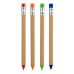 BOLÍGRAFO ZAMBEZE NARANJA ECO 035 O (CARTÓN - PLÁSTICO) - Imagen 3