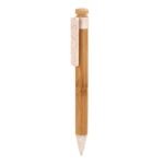 BOLÍGRAFO MILTA BEIGE ECO 065 BE (PLÁSTICO - BAMBÚ - FIBRA DE TRIGO) - Imagen 4
